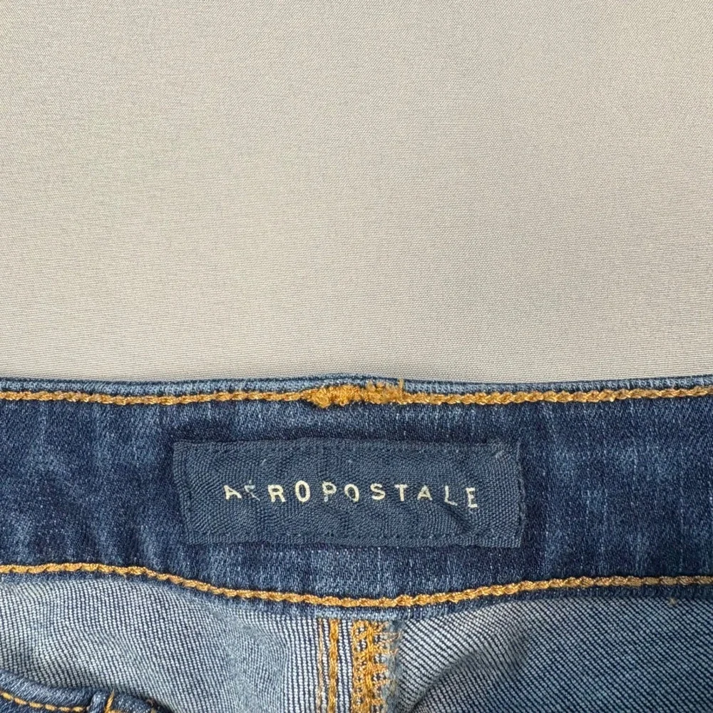 Aeropostale Flex Effects Jean Shorts Womens Size 10 High Rise - Picture 3 of 8